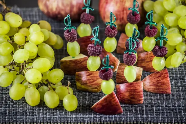 Fruit canape — Stock Photo, Image