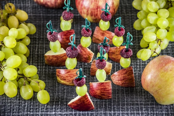 Fruit canape — Stock Photo, Image