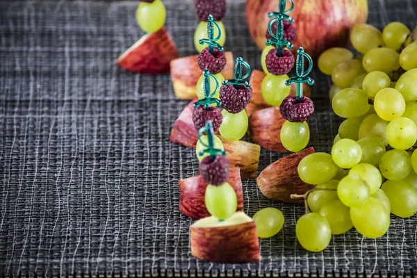 Fruit canape — Stock Photo, Image