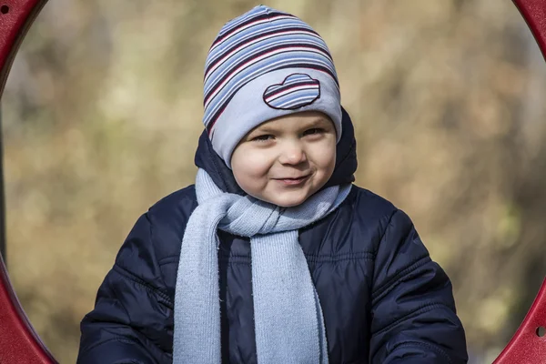 Boy on the street — Stock Photo, Image