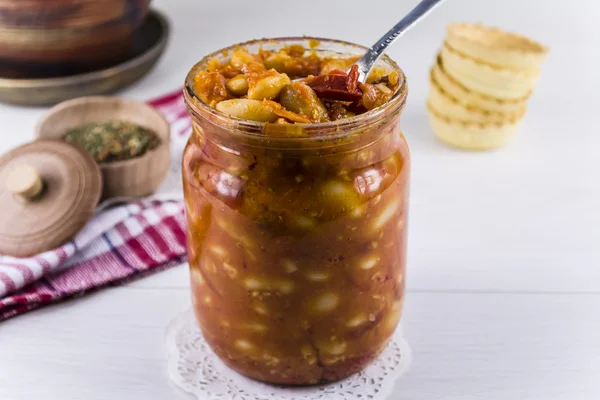 Het sås för borsch — Stockfoto