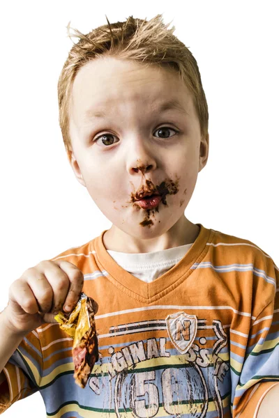 Детский шоколад — стоковое фото
