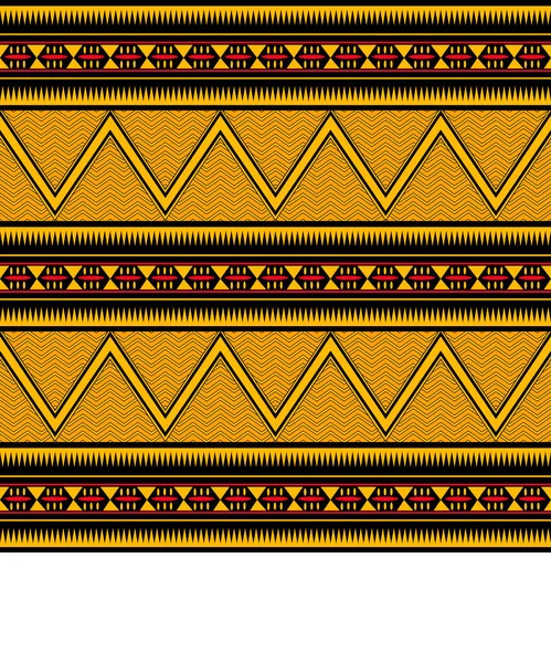 African Traditional Ornament Seamless Pattern Geometric Ornament Ancient Traditions Vector — Stock Vector