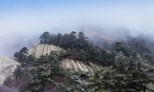 Monte Huang com nevoeiro — Fotografia de Stock