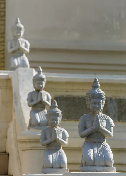 Statua buddha in wat umong, chiang mai — Foto Stock