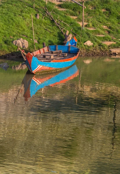 Boot in de Avon River, Bristol — Stockfoto