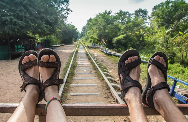 Reise zum Horizont — Stockfoto