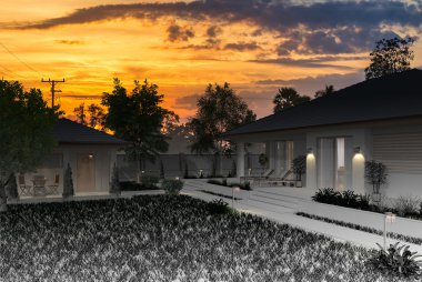 Proje yapım aşamasında lüks Villa