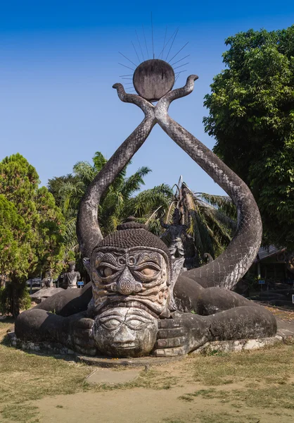 HD: Dolly, Pagoda ve Wat-Sawangboon na Saraburi, Thajsko, — Stock fotografie