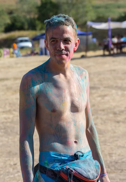 Gente en el festival étnico de verano — Foto de Stock