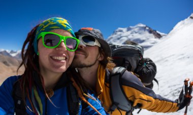 bir yaz festivali hippiler lovers çifti