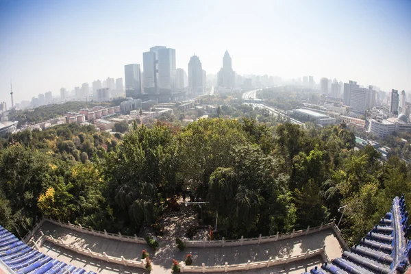 Vista de la gran ciudad moderna — Foto de Stock