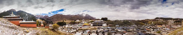 Çin Tibet Budist manastırda — Stok fotoğraf