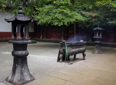 Çin hardscape, bir su birikintisi bir Parkı