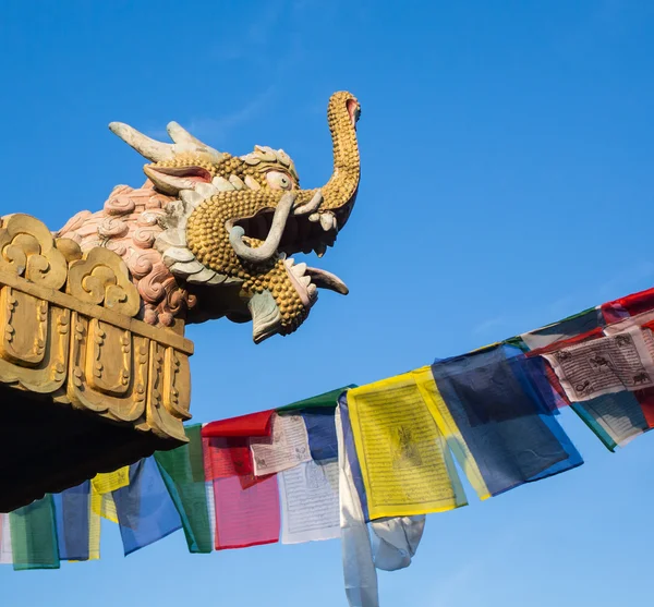 Buddhist stupa - Buddhist place of worship — Stock Photo, Image