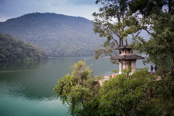 Templo no topo da montanha — Fotografia de Stock