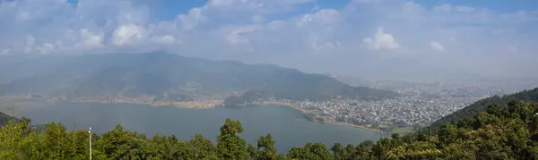 Immagine di un cigno su un lago — Foto Stock