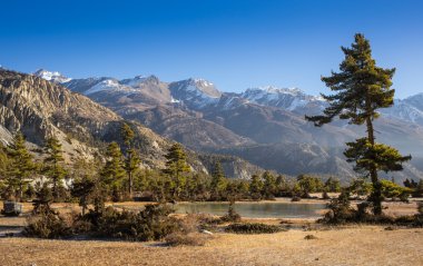 Nepal Himalaya Annapurna Güney peack 
