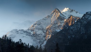 Nepal Himalaya Annapurna Güney peack 