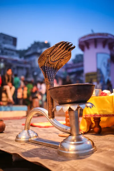 Işıklı, dekoratif Diwali lamba. — Stok fotoğraf