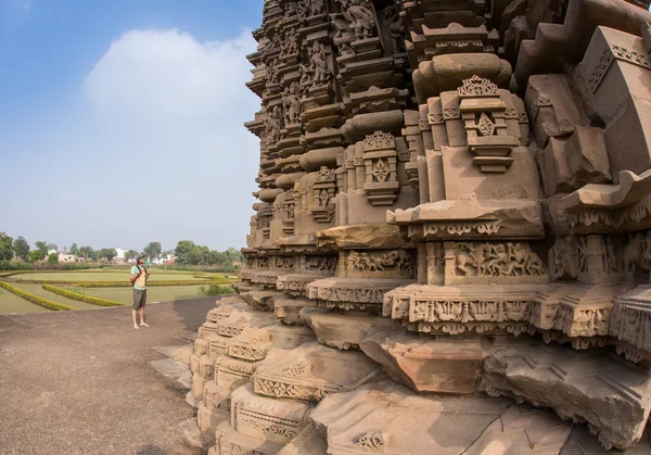 インドの寺院での出張 — ストック写真