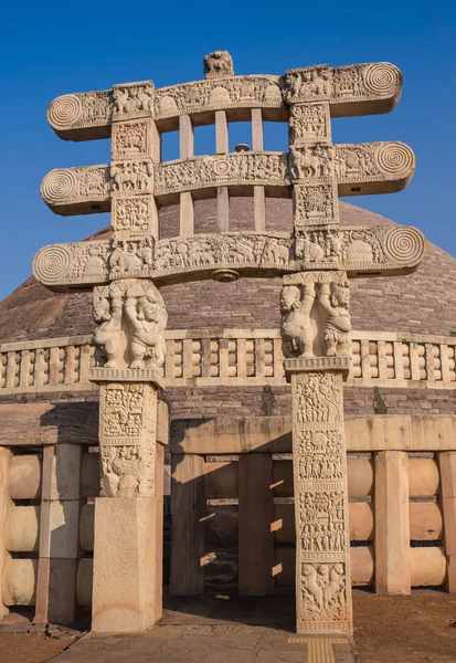 Ancient Great Stupa — Stock Photo, Image