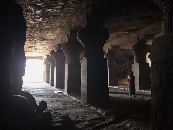 Forgotten underground temple — Stock Photo, Image