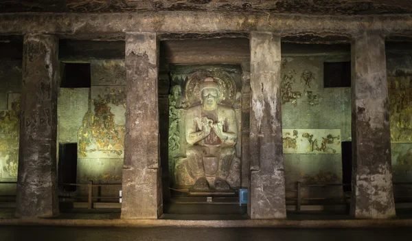 Forgotten underground temple — Stock Photo, Image