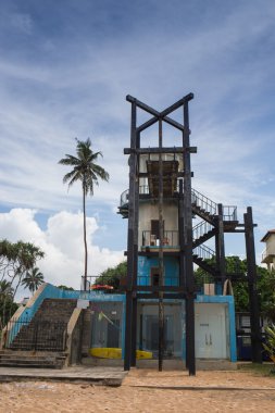 deniz kum gökyüzü ve yaz gün