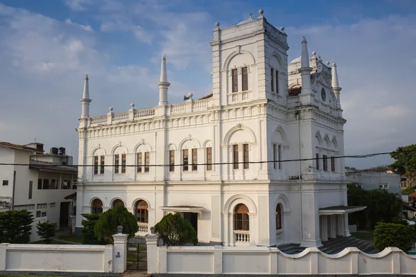 White Colonial Style Church — Stock Photo, Image