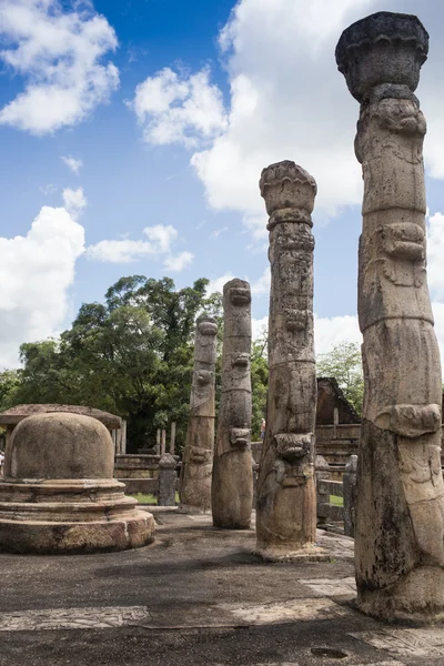 Antik Vatadage Budist stupa Pollonnaruwa, Sri Lanka