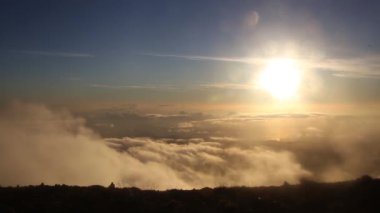 Güneş ışığıyla gün batımı