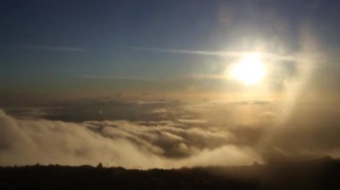 Güneş ışığıyla gün batımı