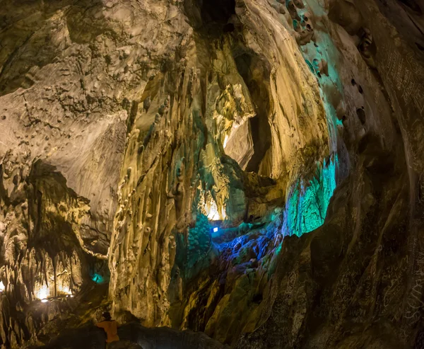 A Sappong gyönyörű Lod cave — Stock Fotó