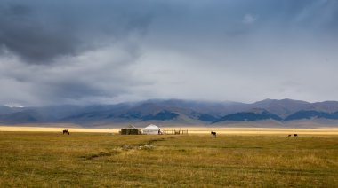 İlginç fotoğraf monoton sonsuz bozkır kazanmak zordur.