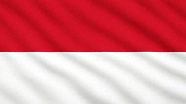 El sallayan Monako bayrağının dokusu