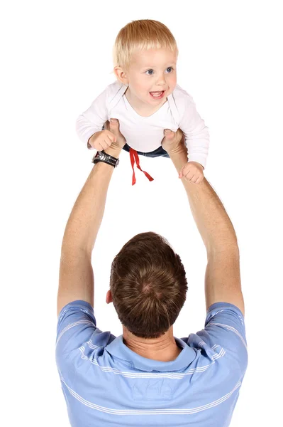 Dad with baby — Stock Photo, Image