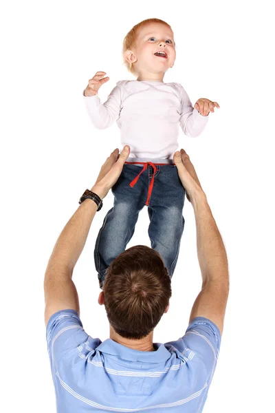 Dad with baby — Stock Photo, Image