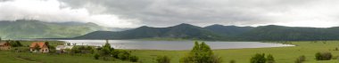 croatian lake panorama