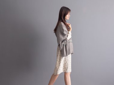 Mori kız Asyalı kadın modeli tasarım stil