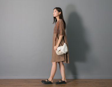 Mori kız Asyalı kadın modeli tasarım stil