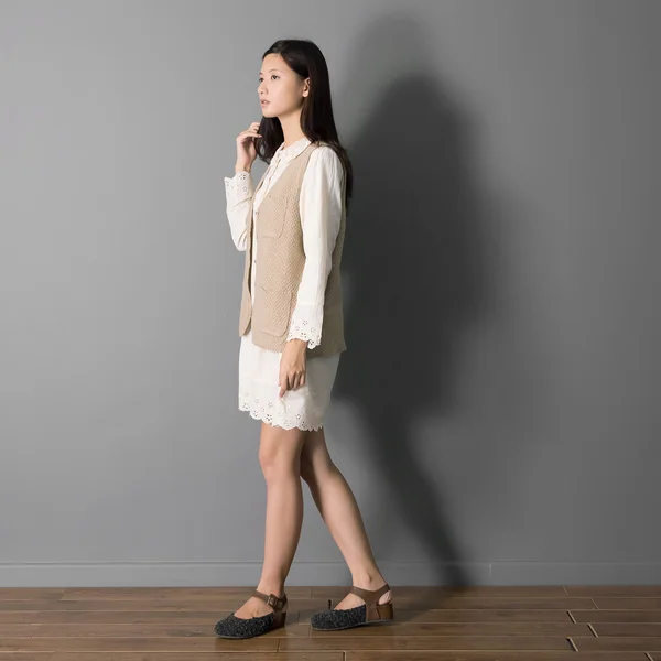 Mori Girl Asian woman model designer style — Stock Photo, Image