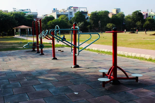 Utter Pardesh India Gimnasio Abierto Una Foto Gimnasio Abierto Noida — Foto de Stock