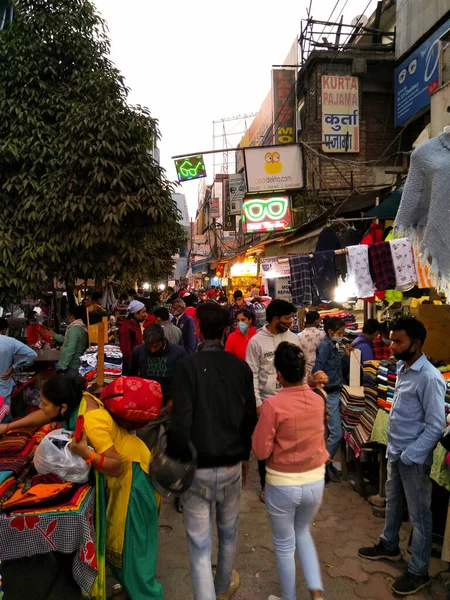 Utter Pardesh India Mercado Una Imagen Mercado Noida Sec Noviembre — Foto de Stock