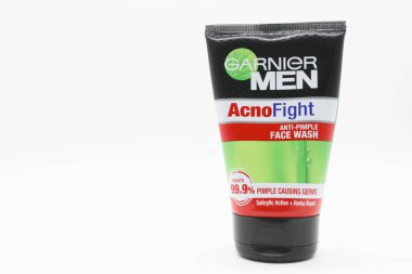 Utter pardesh, Hindistan - yüz yıkama şişesi, Noida 'da bir yüz yıkama şişesi resmi 16 Şubat 2021