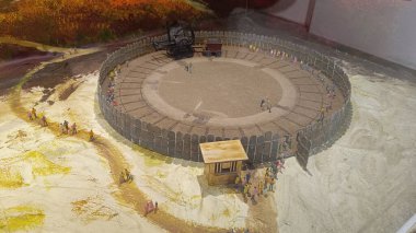 Delhi, Hindistan - Ulusal Demiryolu Müzesinde Minyatür Tren Modeli, Yeni Delhi, Delhi 8 Şubat 2026