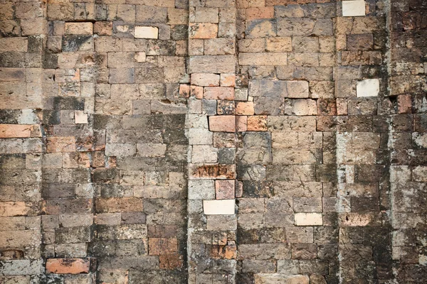 A velha parede de tijolo — Fotografia de Stock