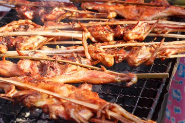 lezzetli ızgara tavuk