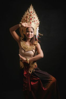 Apsara dans portre