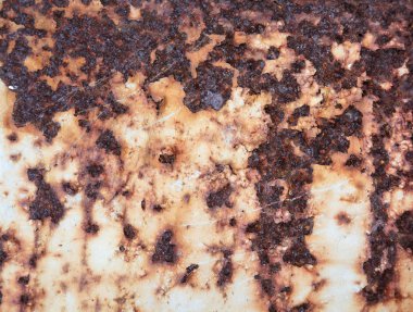 Arka plan Rusted eski metal duvar 